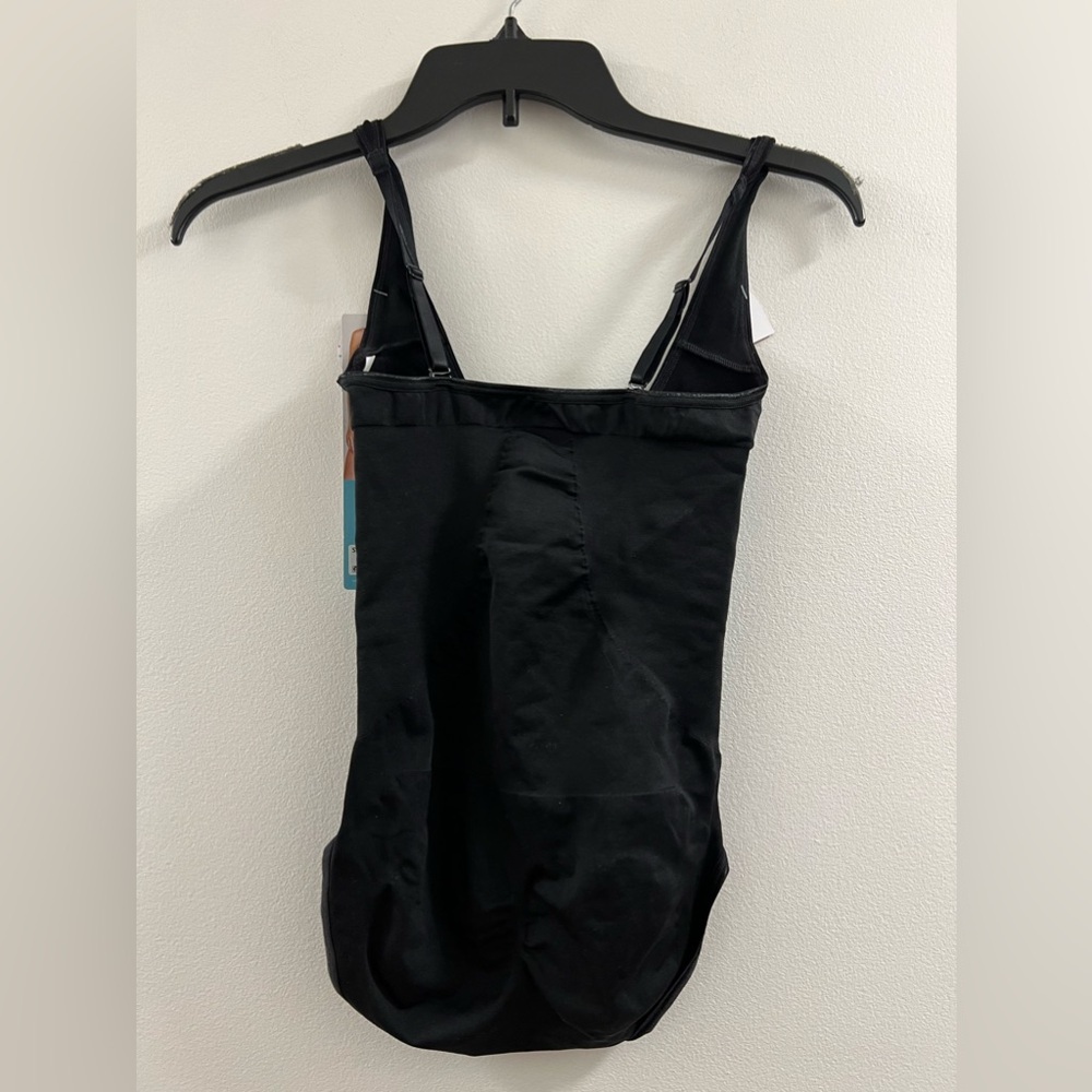 15. Assets by Spanx Black All In One Shaping Open Bust Panty Bodysuit - Picture 10 of 13